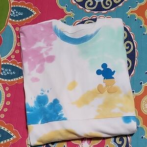 Disney Parks Spirit Jersey Mickey Mouse Tie Dye Size XL